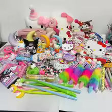 Sanrio Hello Kitty Box Gift Set: Randomly send 10/20/30pcs gifts, fashionable Hello Kitty, perfect for parties and holidays