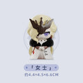 Mihoyo Genshin Impact Fatui Harbinger Q Version Series Blind Box Desktop Mini Doll Model Toys Trend Decoration Surprise