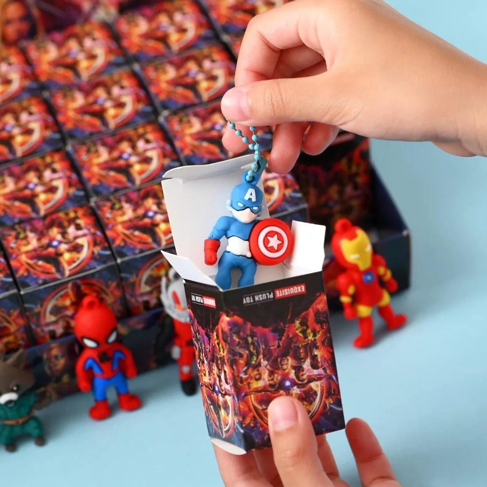 Marvel Spiderman Blind Box Toy Model Anime Action Figures Spider-Man Children'S Toys Decorationdolls Gifts