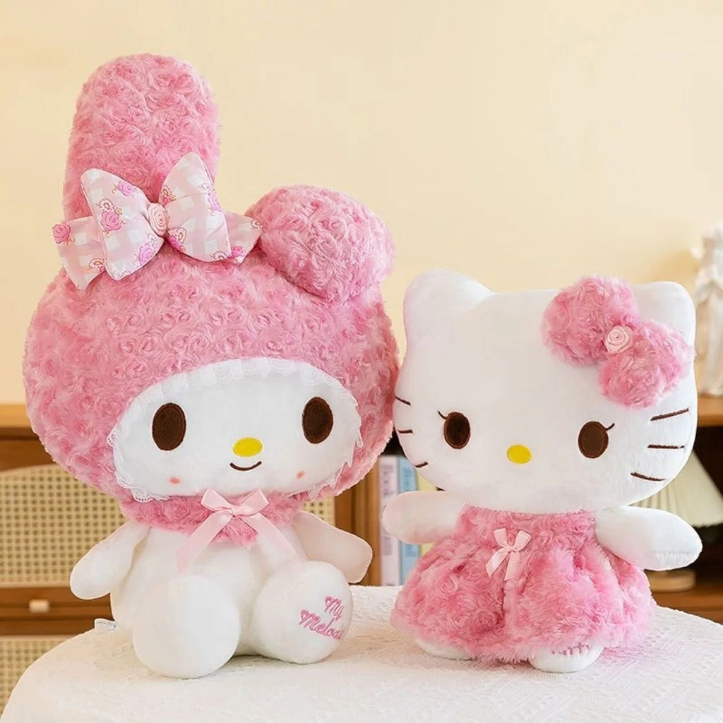 Mystery Gift Box Sanrio Hello Kitty Love Plush Doll Cute Collection Edition Plush Toy Party Valentine's Day Stuffe