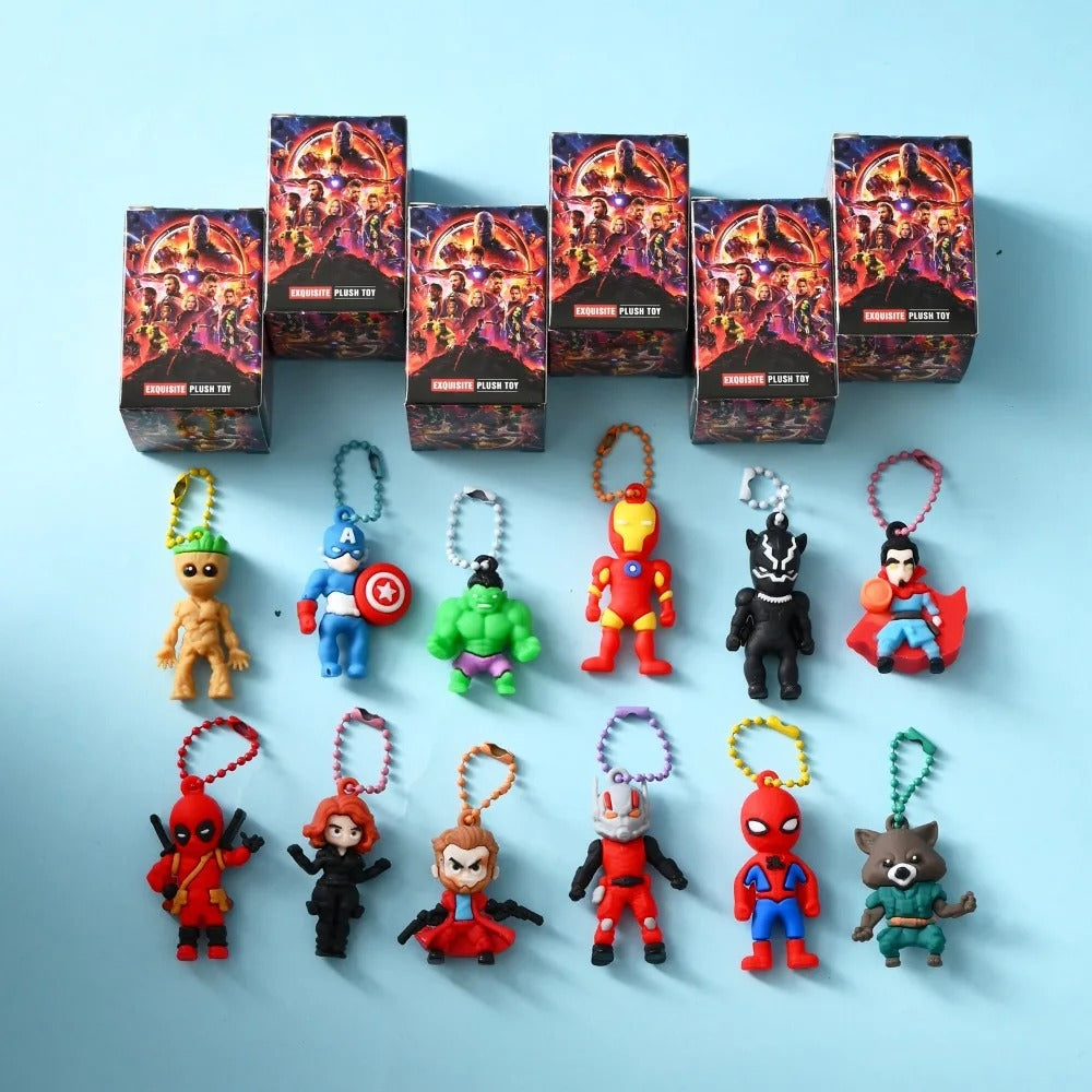 Marvel Spiderman Blind Box Toy Model Anime Action Figures Spider-Man Children'S Toys Decorationdolls Gifts