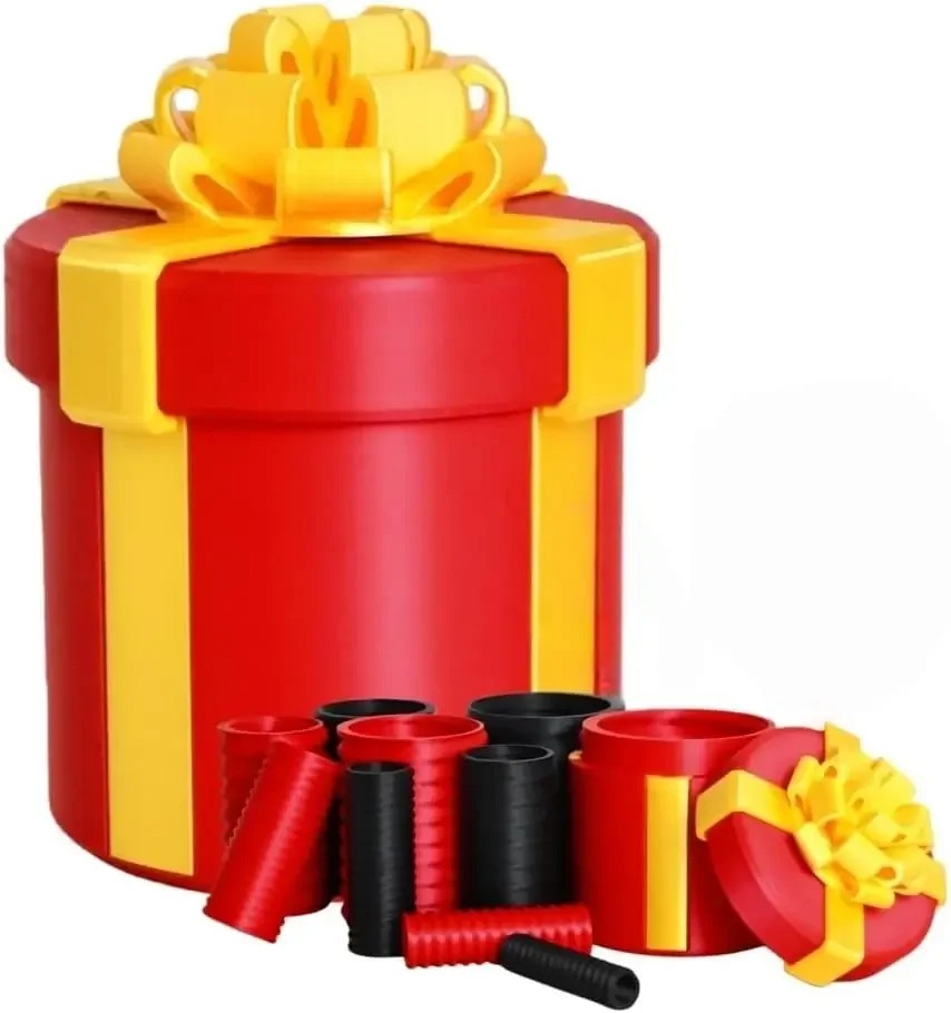Annoying Nested Screw Gift Box Money Card Container Annoying Christmas Gift Box
